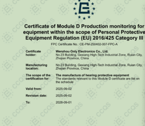 CE certificate Protection Earmuffs